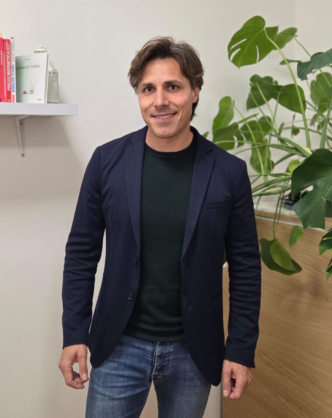 Ritratto di David Ciardelli nel suo studio